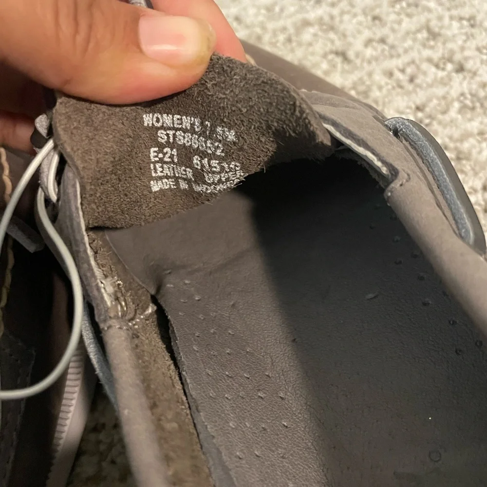 Sperry Top Sider Women's Gray Driftwood A/O‎ 2 Eye 7.5